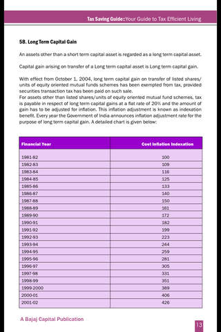 Bajaj Capital Tax Planning Guide screenshot 3