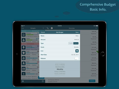 【免費財經App】Best Budget Free for iPad – Control your Expense-APP點子