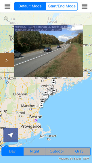 Maine Offline Map with Traffic Cameras Pro