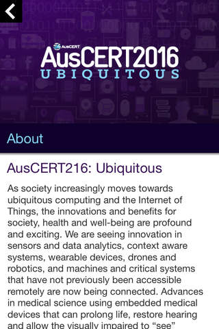 AusCERT2016 15th Annual AusCERT Cyber Security Conference screenshot 2
