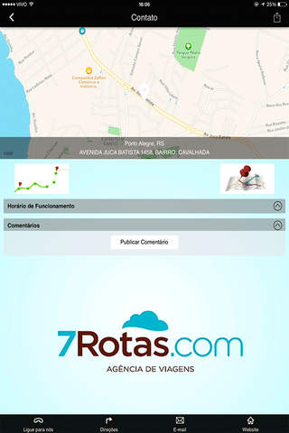 Скриншот из 7 Rotas.com