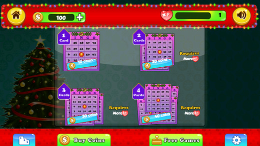 Christmas Bingo - Free Bingo Casino