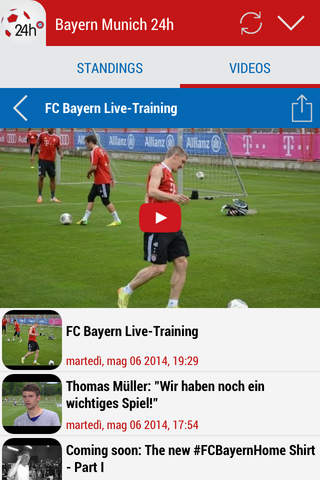 24h News for Bayern Munich screenshot 2