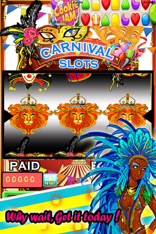 Carnival Fiesta Slots Super Deluxe FREE - Big Jackpot Casino Games screenshot 2