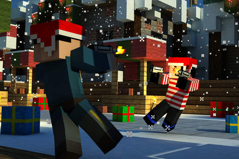 Elf Hunter Challenge 3D - Survival & Multiplayer Christmas Holiday Edition with skin exporter for Minecraft screenshot 2