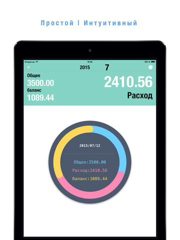 Best Budget Planner for iPad - Spending Tracker, Accounts Checkbook HD, Monthly Expenses Under Control screenshot 3