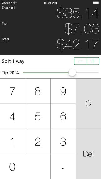 【免費工具App】CheckMate - Tip Calculator and Bill Splitter-APP點子