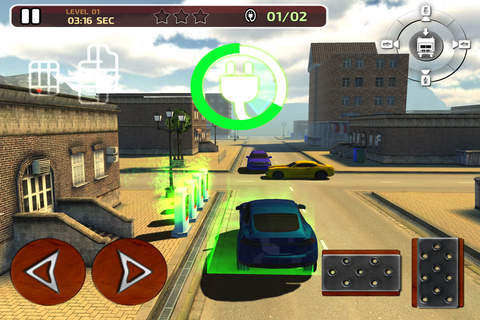 3D Electric Car Parking - EV Driving and Charging Simulator Game screenshot 3