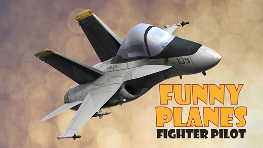 Funny Planes Fighter Pilot