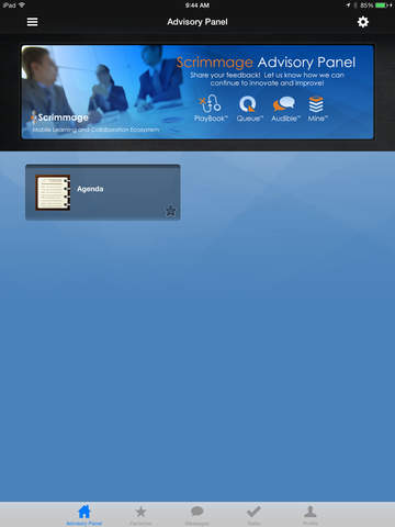 Advisory Meeting screenshot 2