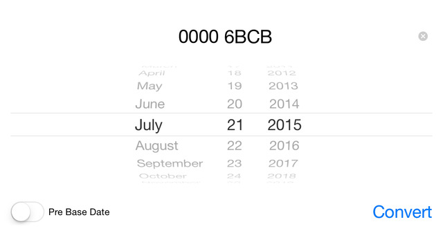 Binary Date