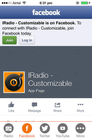 iRadio - Customizable screenshot 3