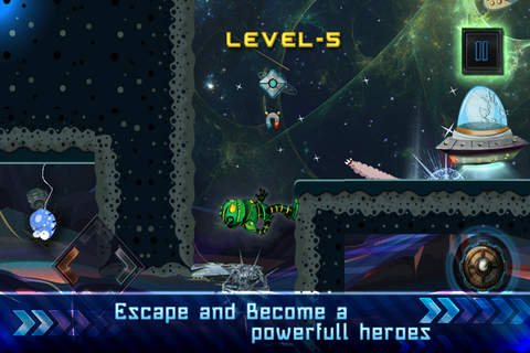 Gravity Heroes Escape Free screenshot 4