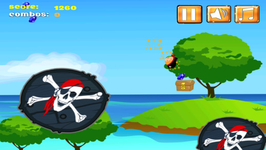 【免費遊戲App】A1 Pirate Jumping Diamond Chase-APP點子