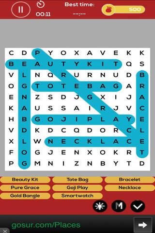 Gift Ideas For Valentines Day Word Search Puzzle Game For The Love Of Your Life Pro screenshot 3