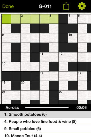 Gourmet Crosswords 1 screenshot 2