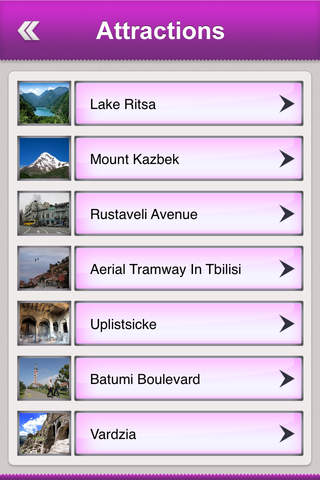 Georgia Tourism Guide screenshot 3