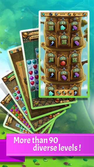 【免費遊戲App】Jewel Tree: Match It puzzle-APP點子