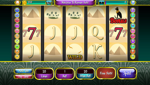 【免費遊戲App】Antiquity Roman Emperor Slots - Lucky Bread and Circus Casino Games-APP點子