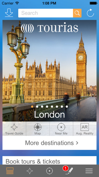 【免費旅遊App】London Travel Guide - TOURIAS Travel Guide (free offline maps)-APP點子