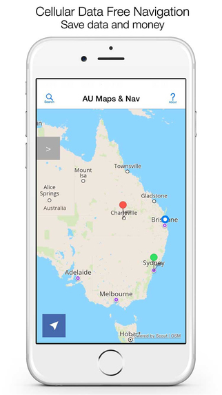 Australia Offline Maps and Offline Navigation