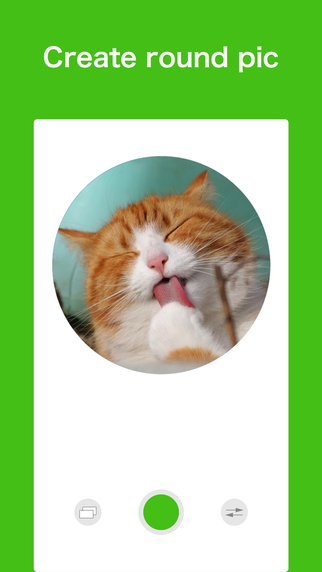 Round Pic Maker - Create your profile icon for SNS