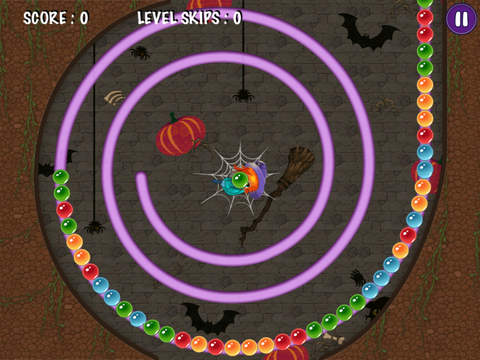 【免費遊戲App】Zumu Witch Bubble Blatz HD-APP點子