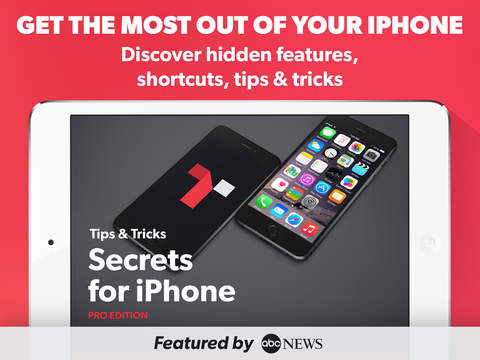 【免費書籍App】Tips & Tricks - Secrets for iPhone (Pro Edition)-APP點子