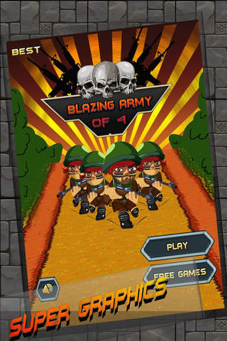 Blazing Army Of 4 screenshot 3