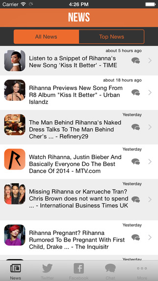 My Artist Alerts for Rihanna - Premium