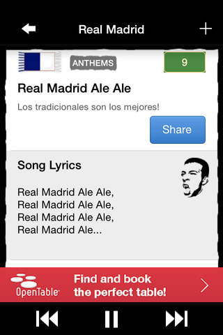 Real Madrid Edition: Football Chants & Songs + Ringtones screenshot 2