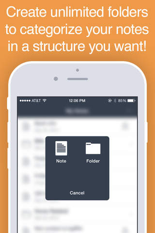 NotesPro - Secure Notes with Folders and Passcode screenshot 3