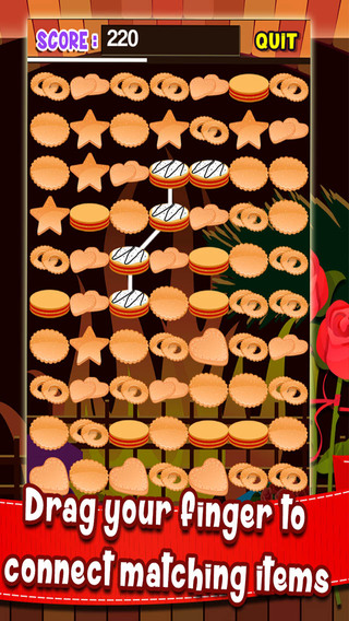 【免費遊戲App】Valentine's Day Cookie Match Mania - Sweet chocolate Treats Puzzle Game FREE-APP點子