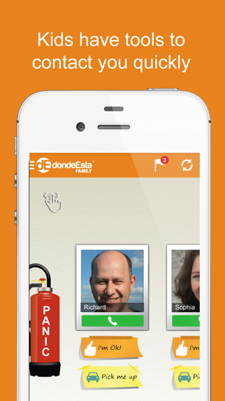 【免費生活App】dondeEsta Family - Locate your Family (Family Tracker)-APP點子