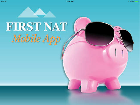 First Nat Mobile App for iPad