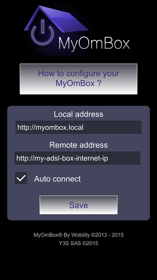 MyOmBox for MyHome automation