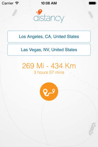 Distancy - Distance Between Cities Measure screenshot 3
