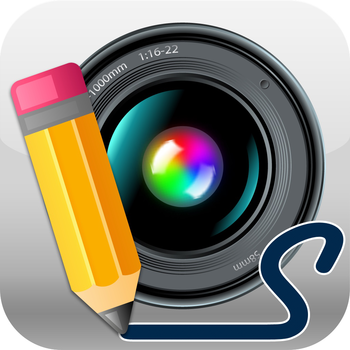 Snap Camera! - Write notes on your pictures the easy way. LOGO-APP點子