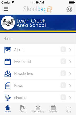 Leigh Creek Area School - Skoolbag screenshot 2