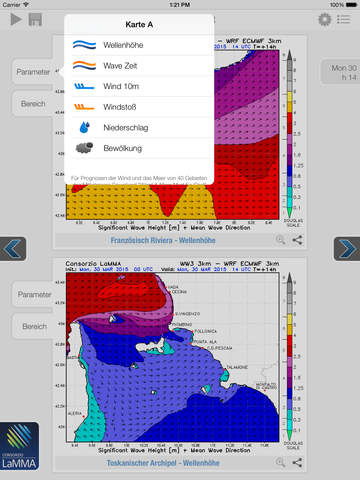Wind & Sea HR for iPad screenshot 3