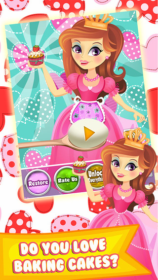 免費下載遊戲APP|Princess Cake Maker Salon - Make Dessert Food Games for Kids! app開箱文|APP開箱王