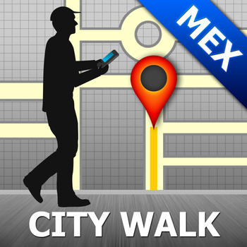 Mexico City Map and Walks, Full Version LOGO-APP點子