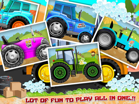 【免費遊戲App】Farm Tractor Repairing and Washings-APP點子