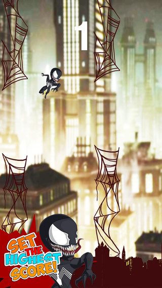 Dark Web - Spiderman Venom Version