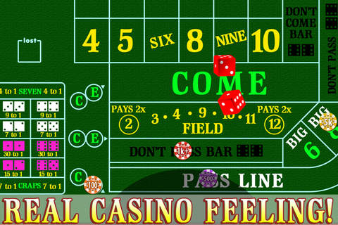 ```Craps School``` - Learn How To Play Craps with Dice Game Simulator screenshot 3