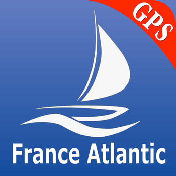 France Atlantic GPS Nautical charts LOGO-APP點子