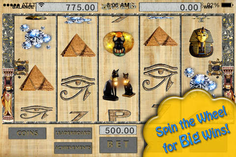 Las Vegas Cleopatra's Pyramid Casino: Double Diamond Deluxe Riches screenshot 4