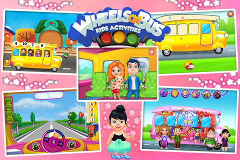 Wheels On Bus Kids Activities screenshot 3