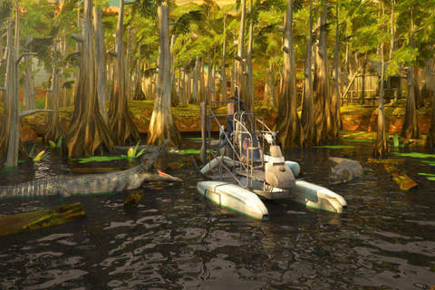 3D Swamp Boat Parking PRO - Full Real Driving Simulation Racing Version screenshot 3