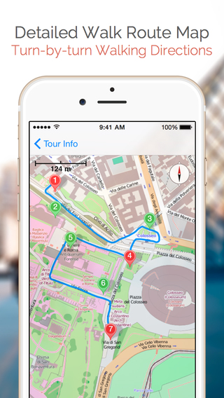 【免費旅遊App】Toulouse Map and Walks, Full Version-APP點子